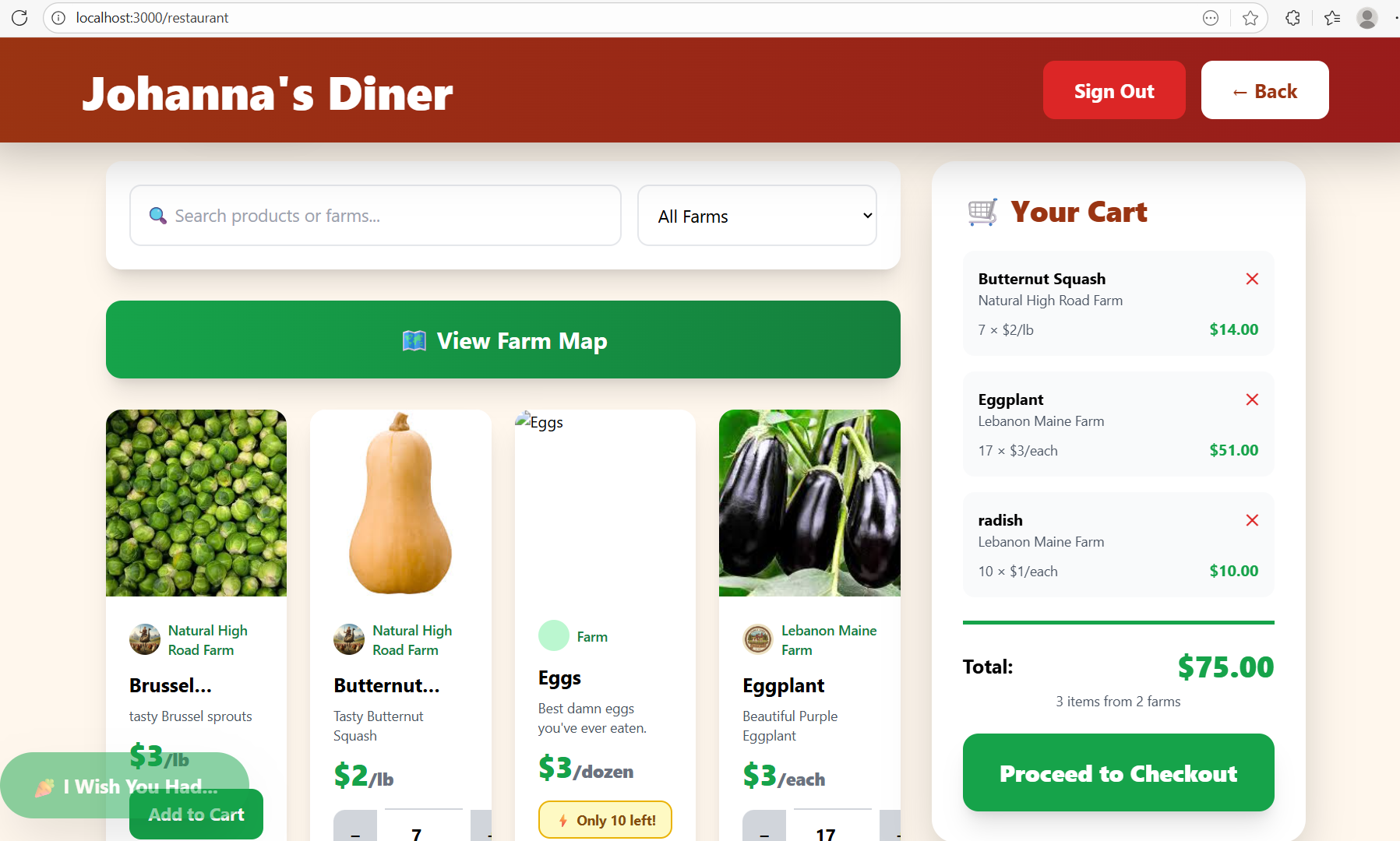 LiveStalks Marketplace