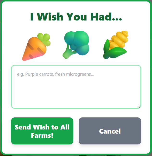 Wish Feature
