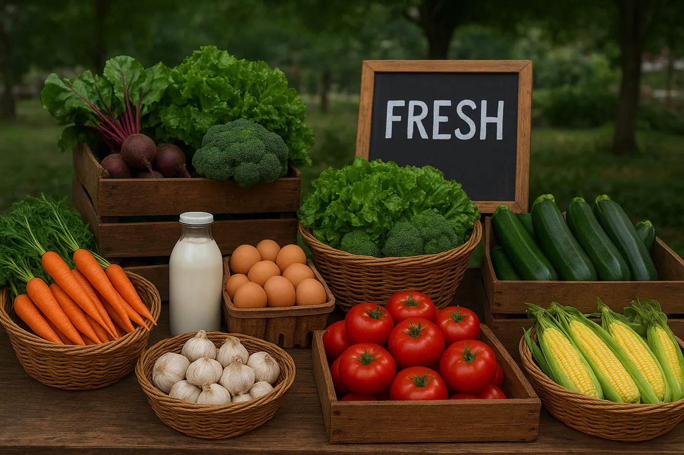 Fresh local produce delivered to your kitchen